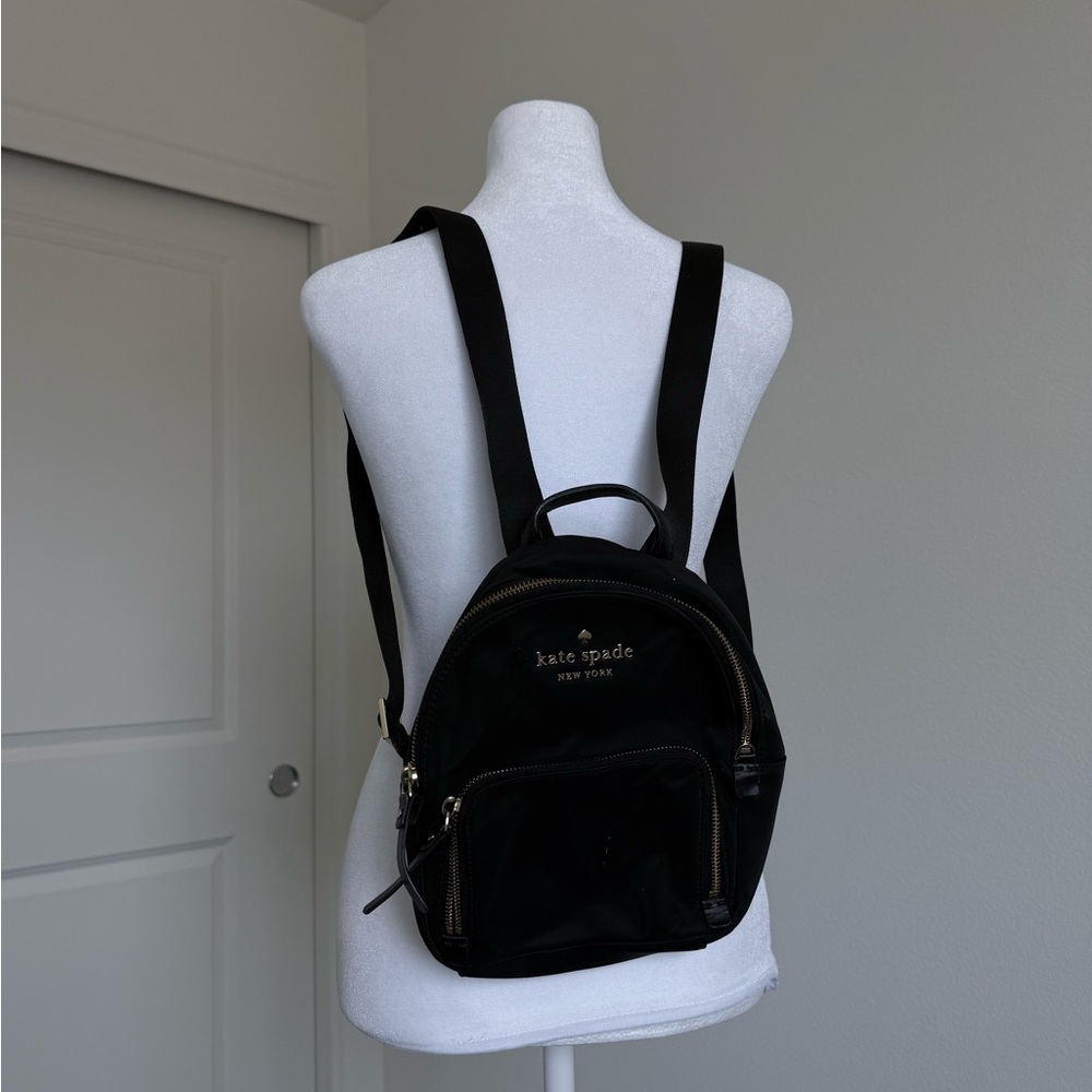 Kate Spade Mini Black Backpack